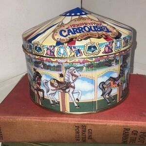 Hershey round candy tin near vintage 1996